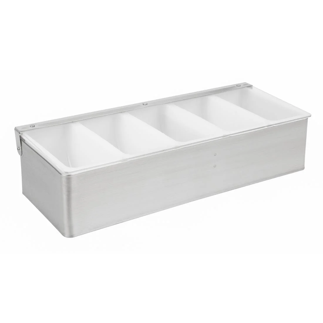 Beaumont 5 Compartment Condiment Holder Stainless Steel