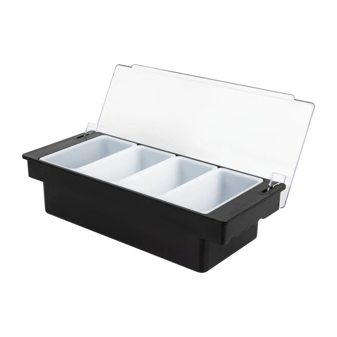 Beaumont 4 Compartment Condiment Holder Black - Image 2