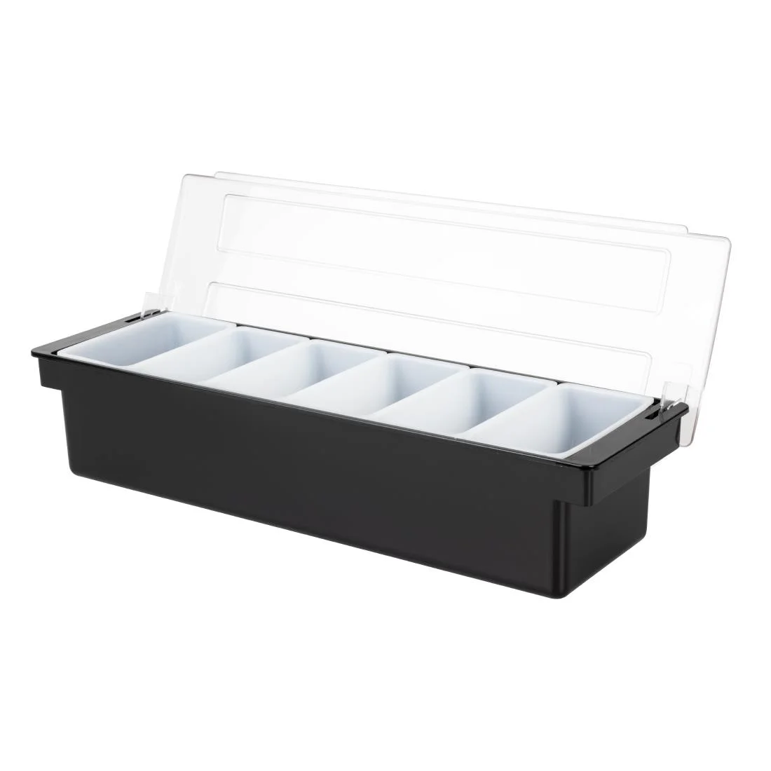 Beaumont 6 Compartment Condiment Holder Black - Image 3