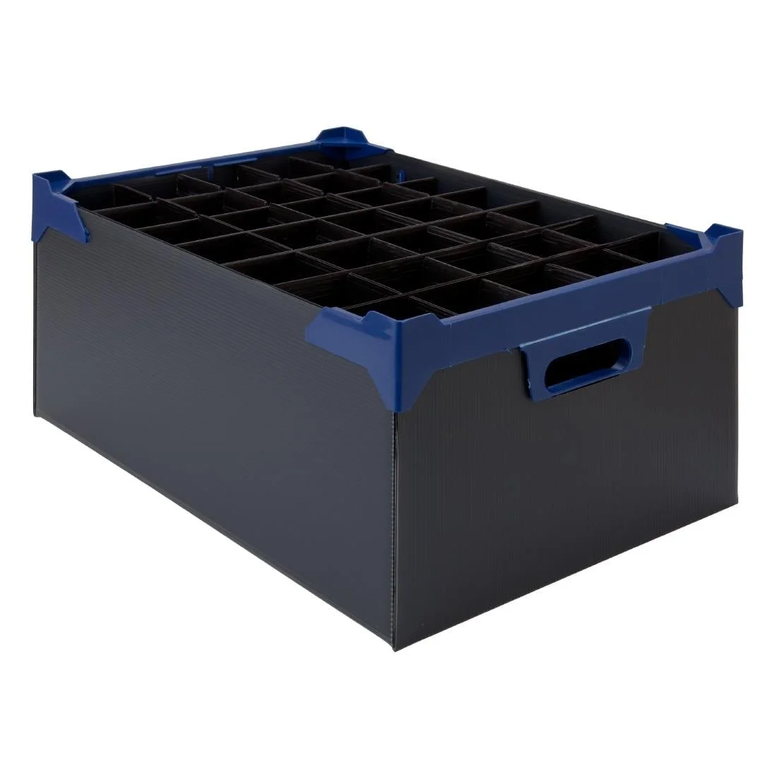 Beaumont Flute Glass Carry Box 500x345x200mm (5 Pack)