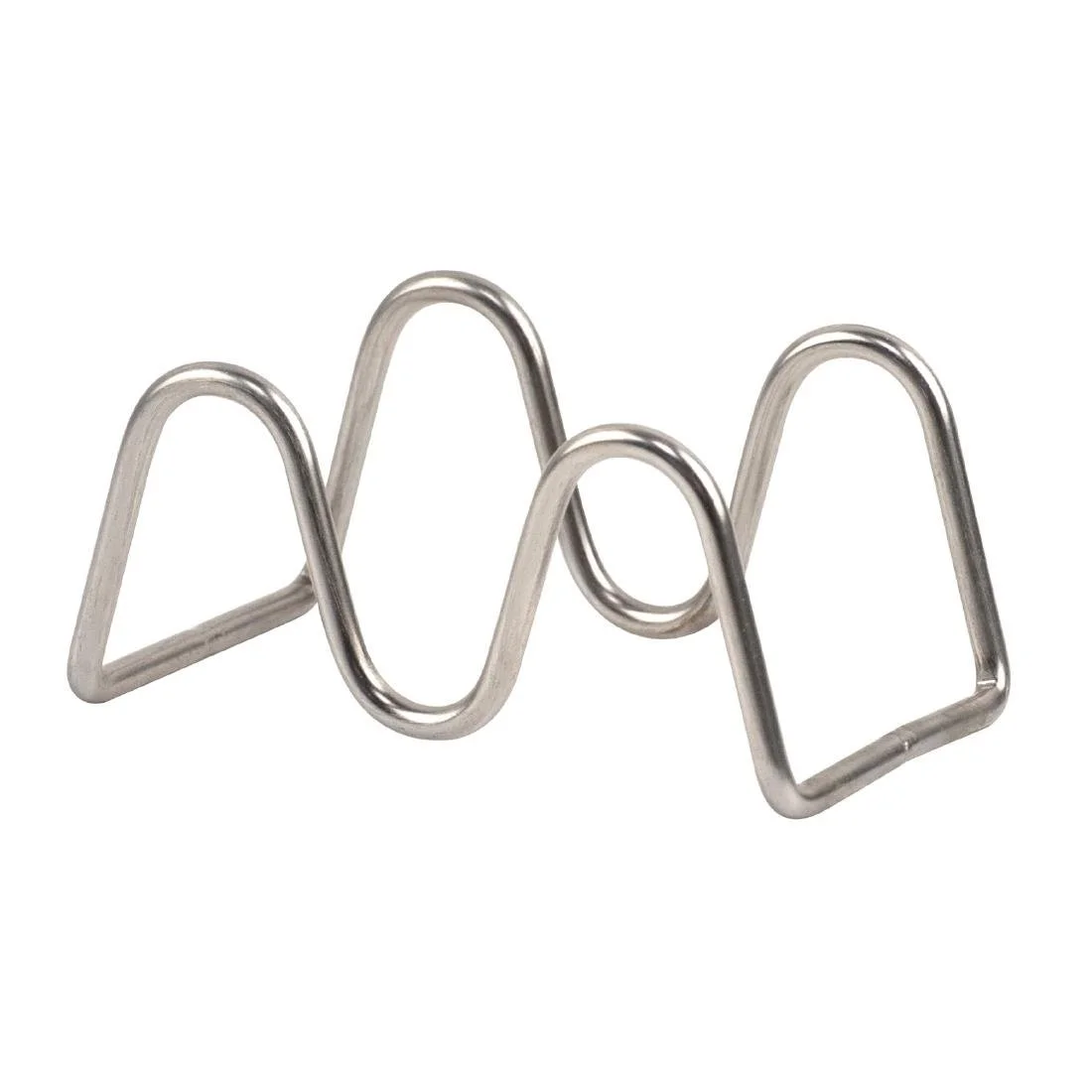 Beaumont Stainless Steel Wire 1-2 Taco Holder - Image 1