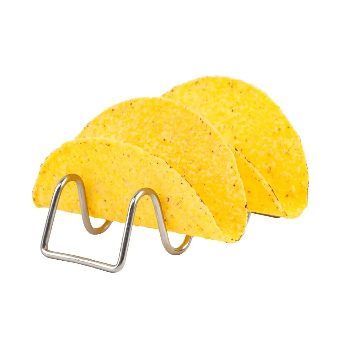 Beaumont Stainless Steel Wire 2-3 Taco Holder - Image 2