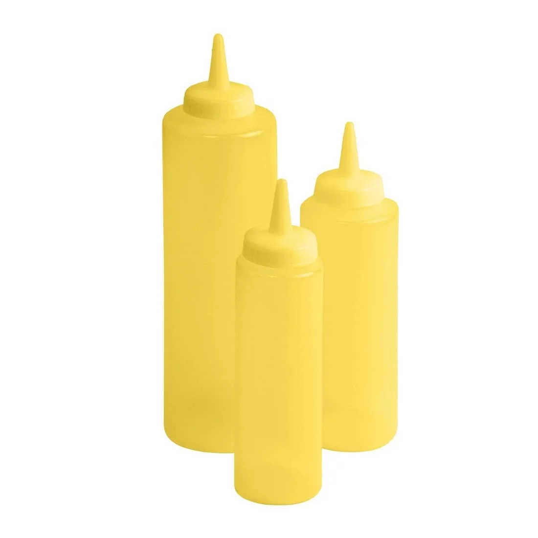 Beaumont Squeeze Sauce Bottle Yellow 12oz - Image 3
