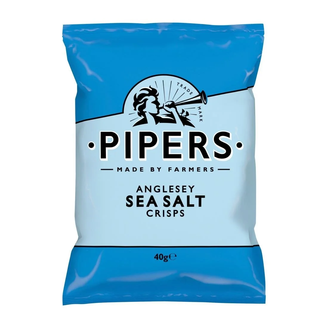 Pipers Anglesey Sea Salt 40g (24 Pack)