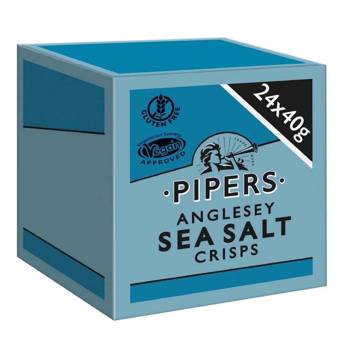 Pipers Anglesey Sea Salt 40g (24 Pack) - Image 2