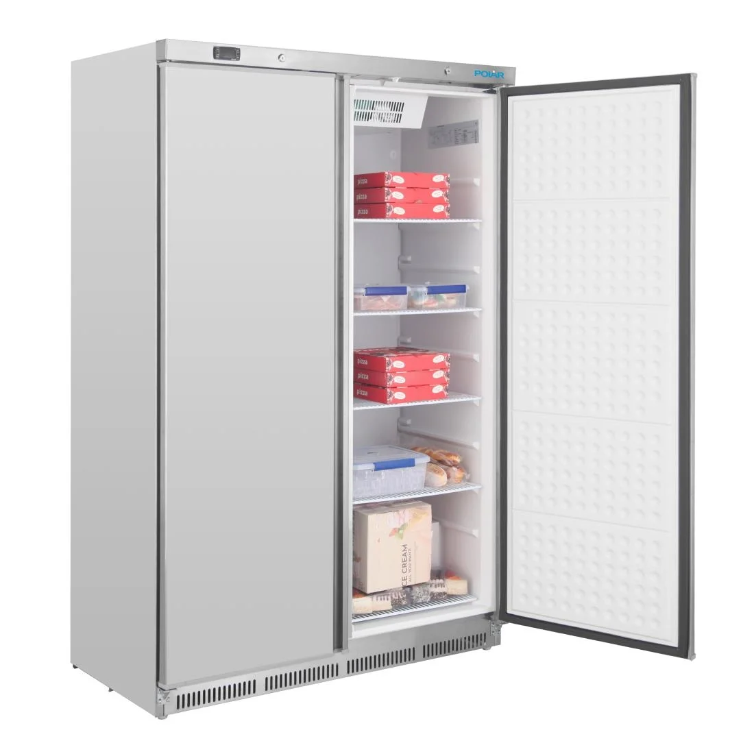 Polar C-Series Double Door Freezer Stainless Steel - Image 5