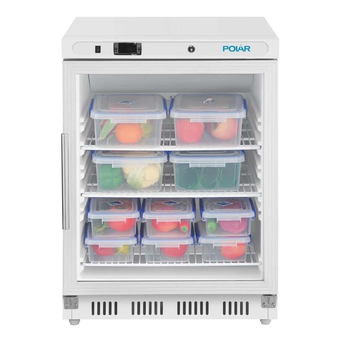 Polar C-Series Undercounter Display Fridge 150Ltr White - Image 4