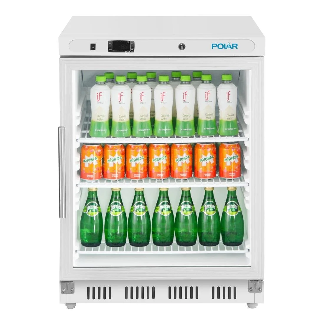 Polar C-Series Undercounter Display Fridge 150Ltr White - Image 11