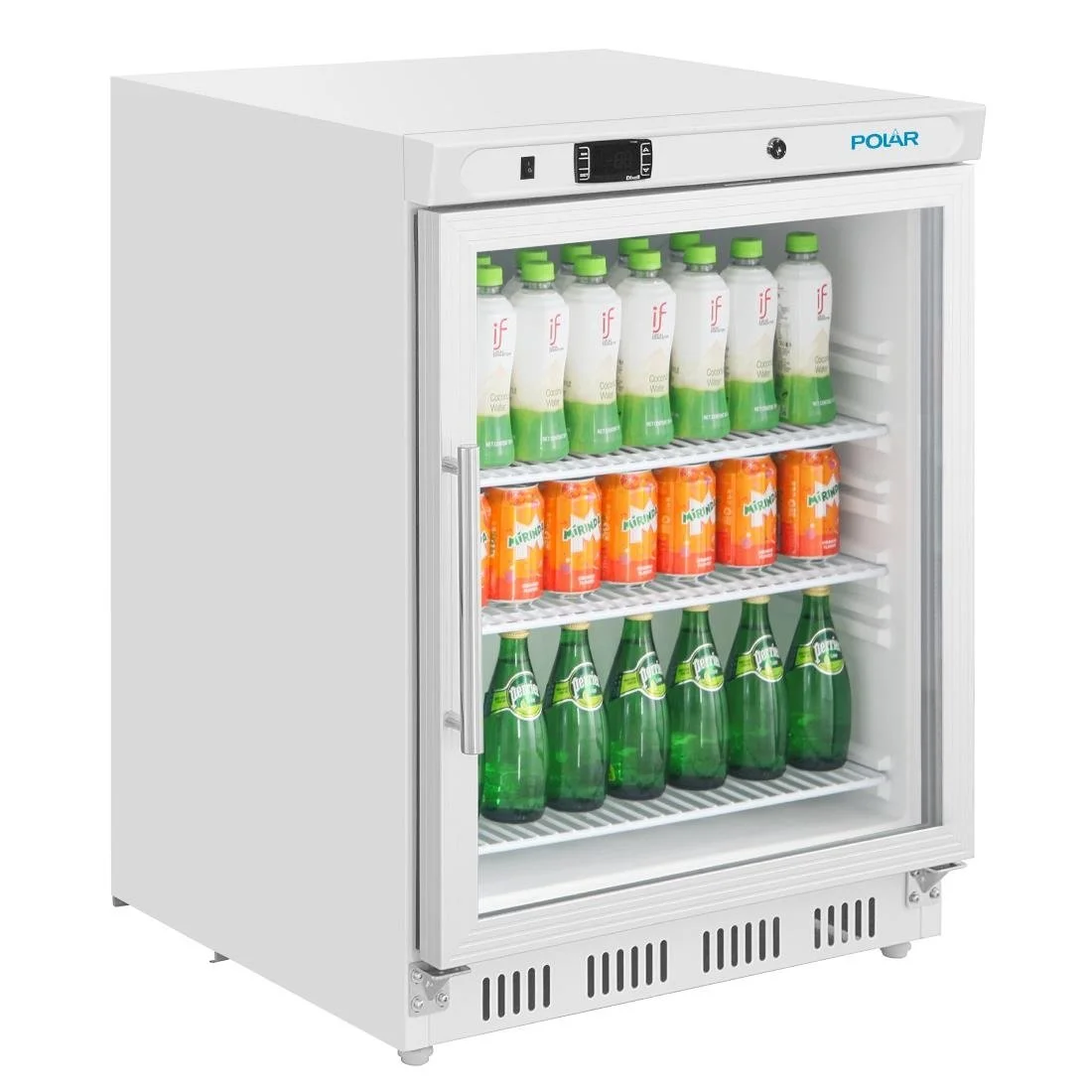 Polar C-Series Undercounter Display Fridge 150Ltr White - Image 12