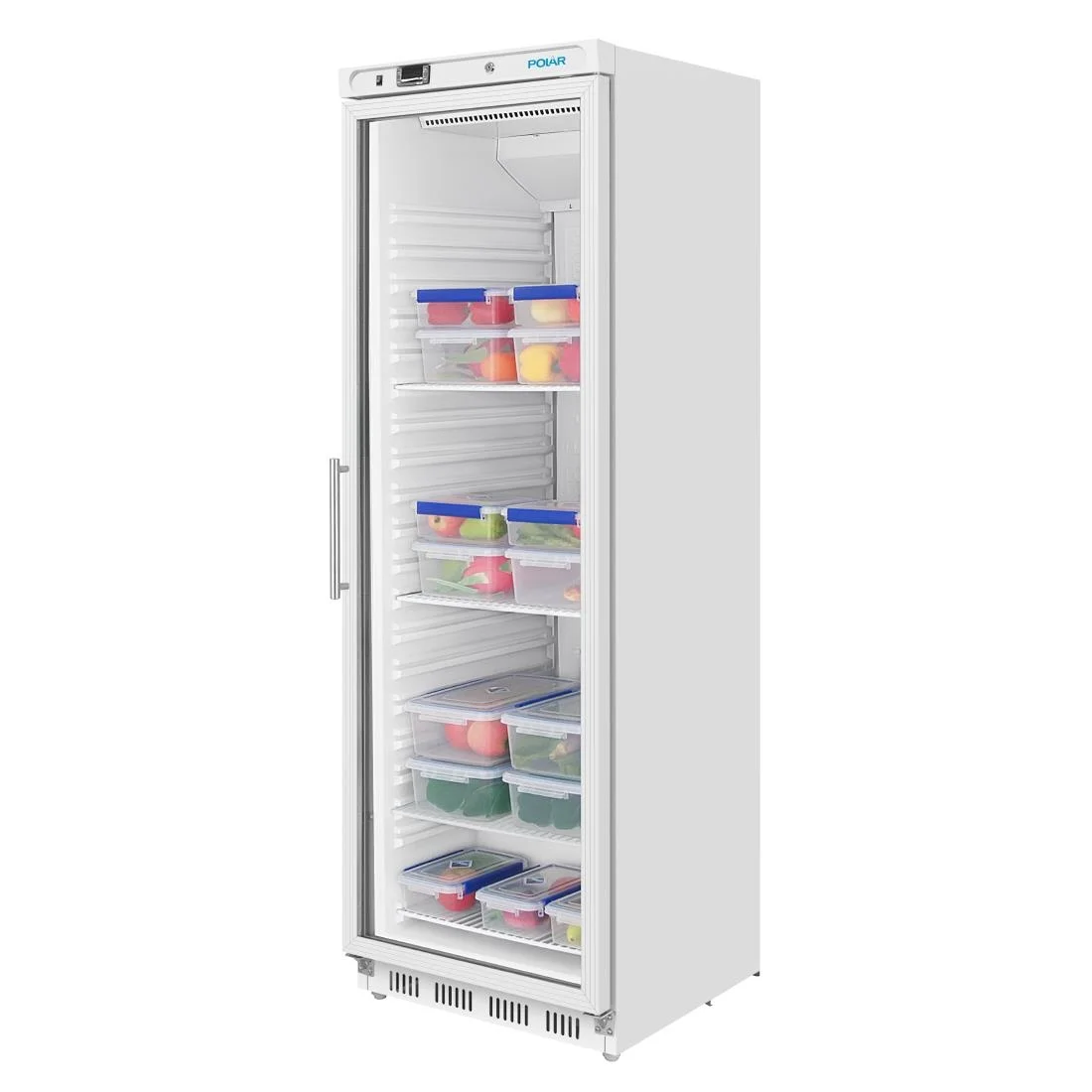 Polar C-Series Upright Display Fridge White 400Ltr - Image 5