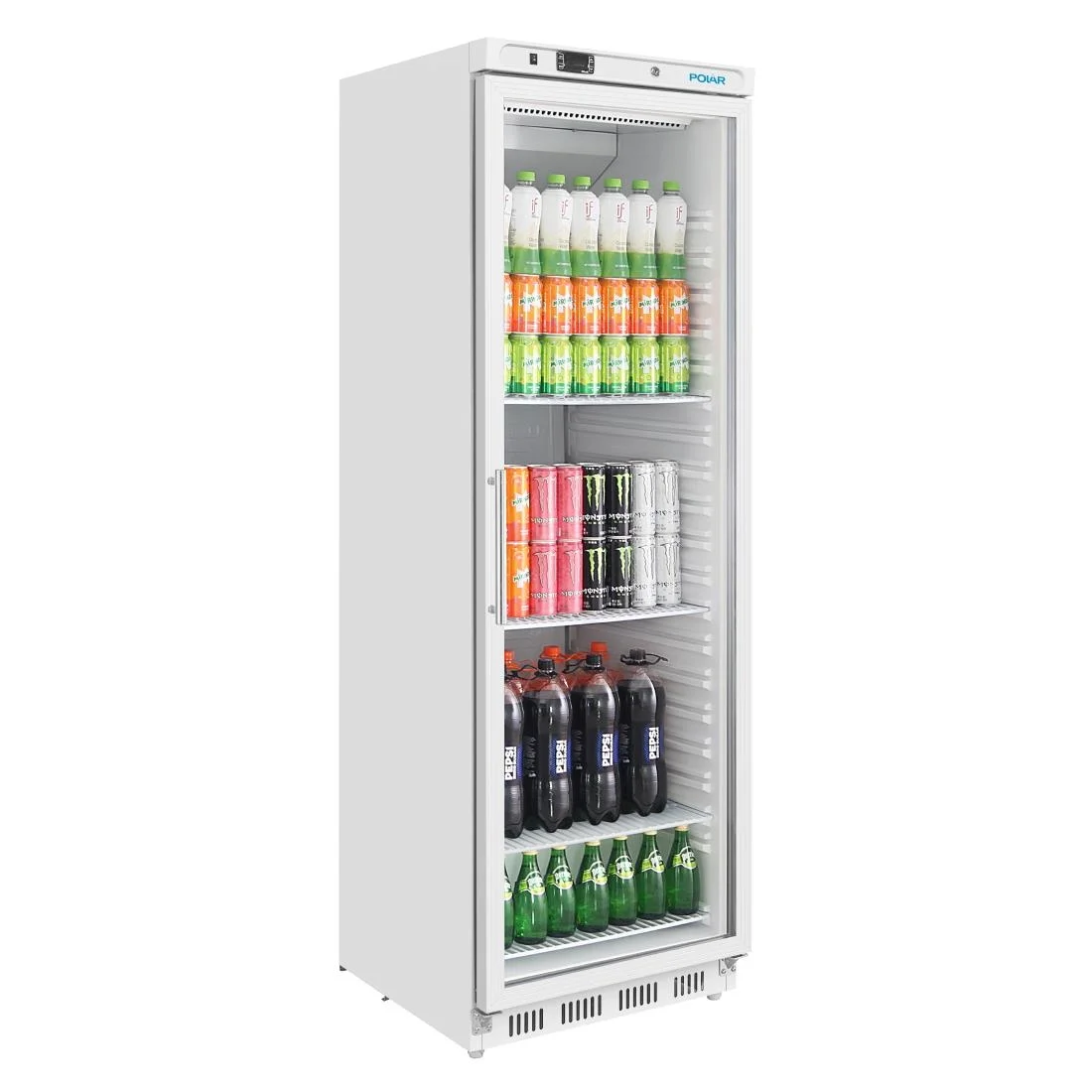 Polar C-Series Upright Display Fridge White 400Ltr - Image 11