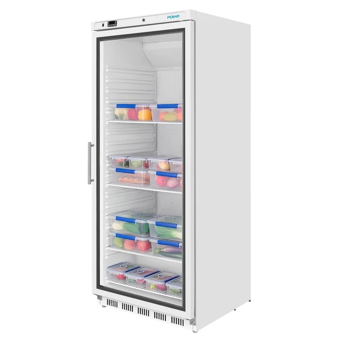 Polar C-Series Upright Display Fridge White 600Ltr - Image 6