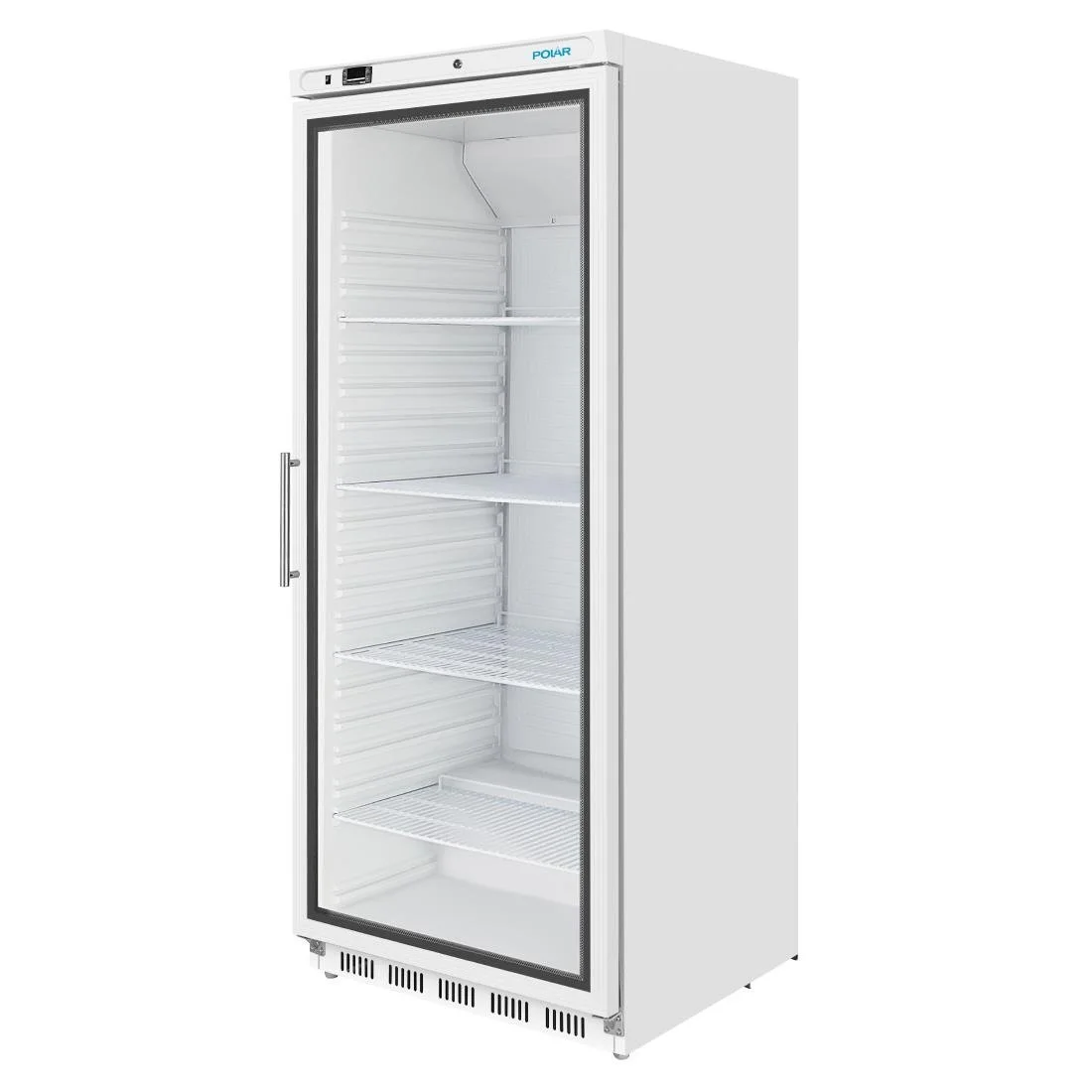 Polar C-Series Upright Display Fridge White 600Ltr - Image 1