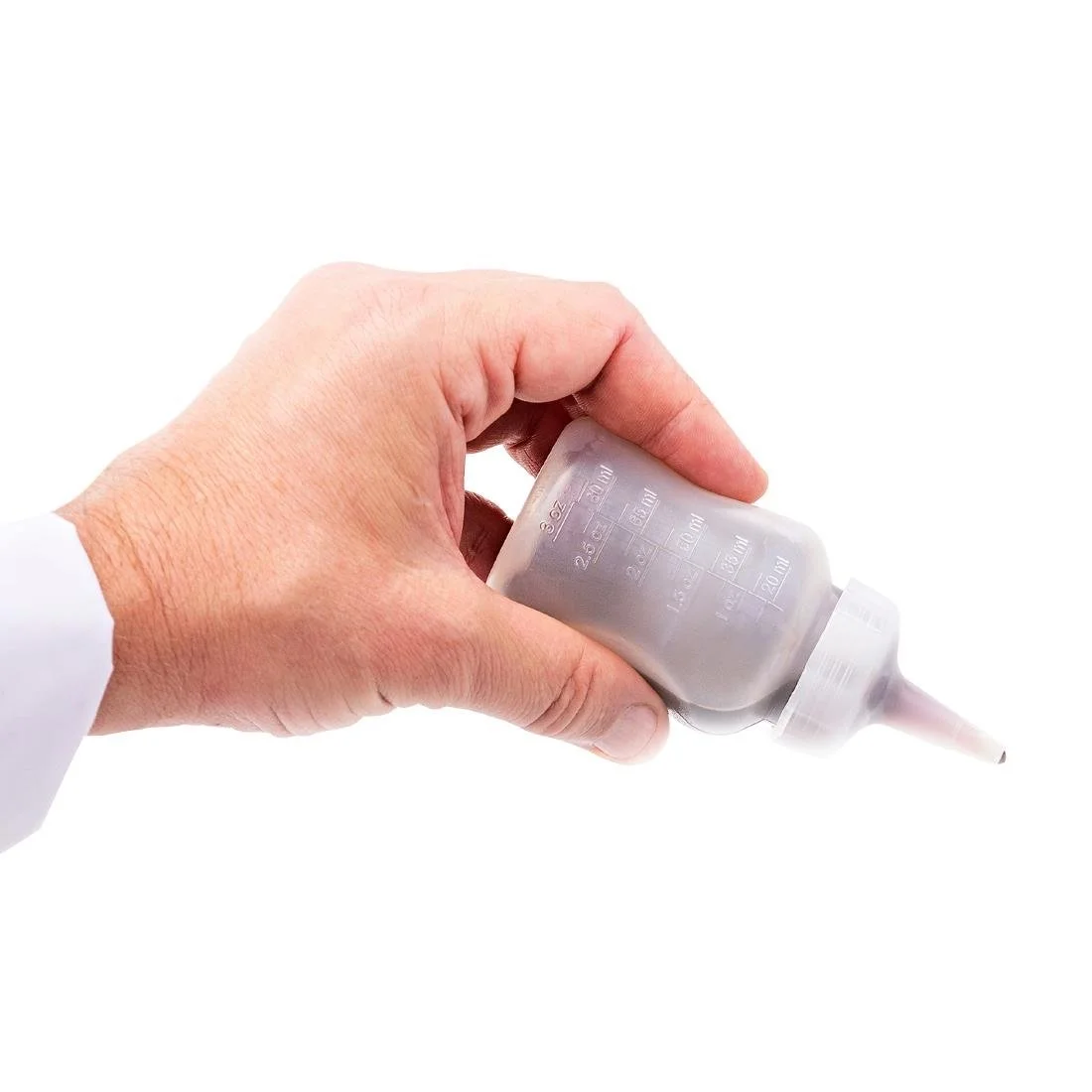 Araven Mini Squeeze Sauce Bottle 90ml White - Image 8