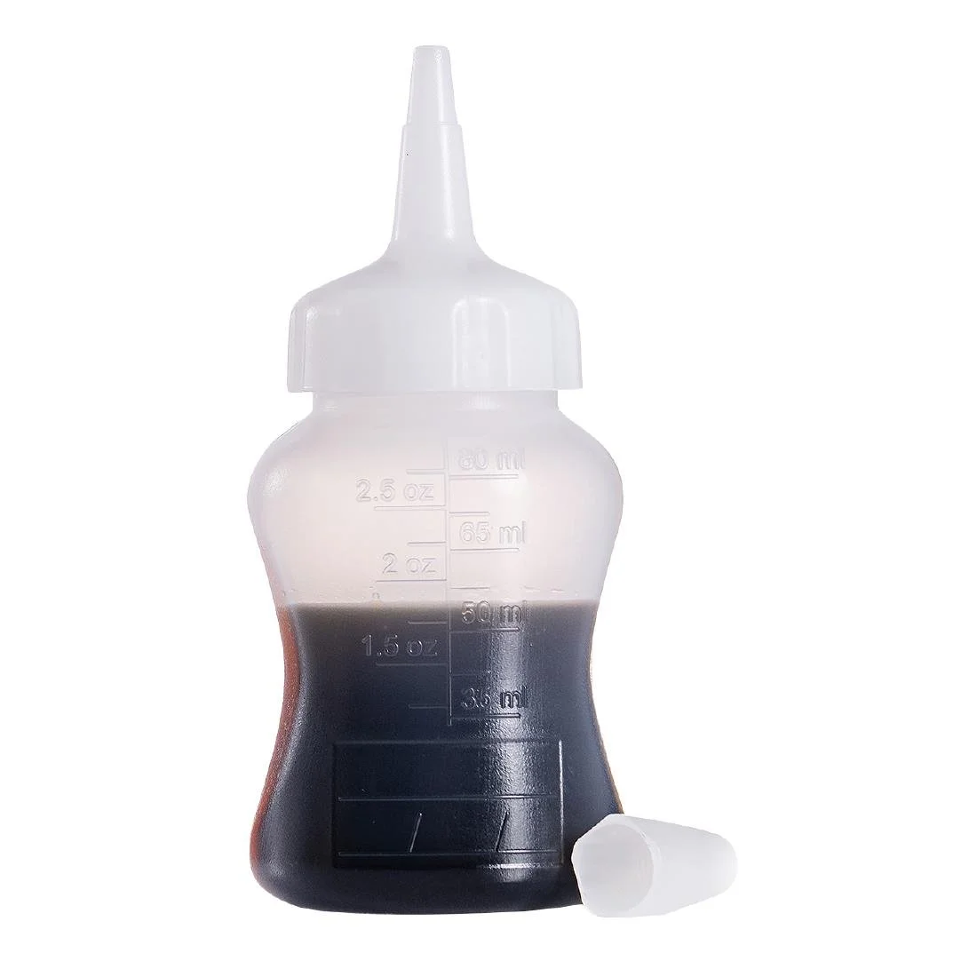 Araven Mini Squeeze Sauce Bottle 90ml White - Image 9