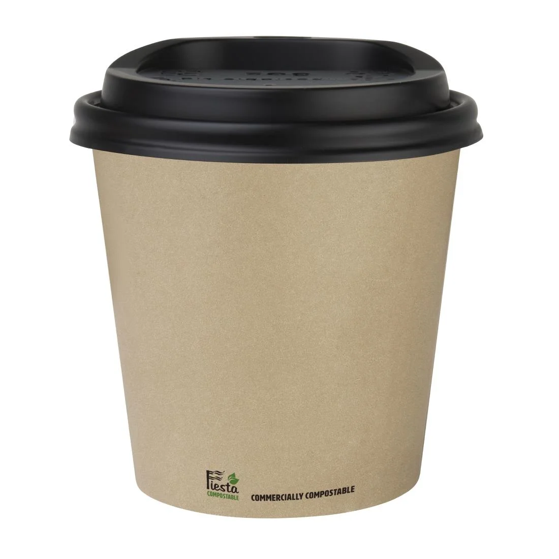 Fiesta Compostable Espresso Cups Single Wall 113ml (Pack of 50) - Image 2