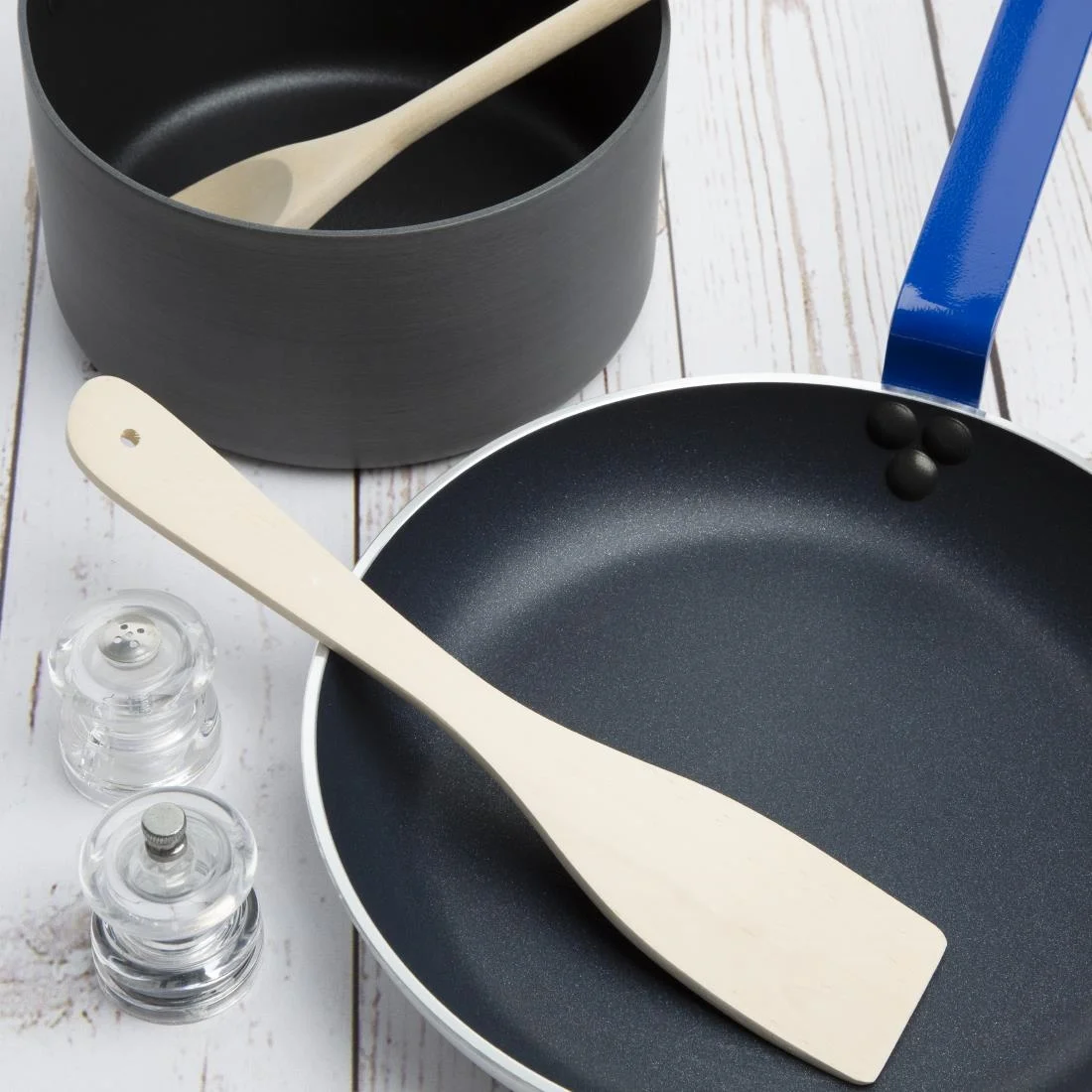 Vogue Wooden Spatula 12" - Image 5
