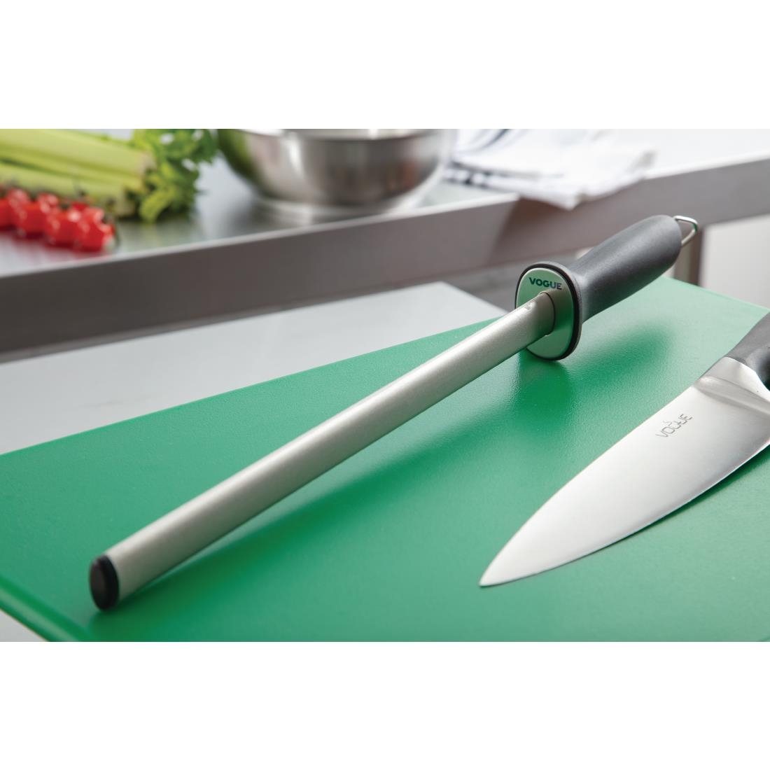 Vogue Diamond Sharpening Steel 30.5cm