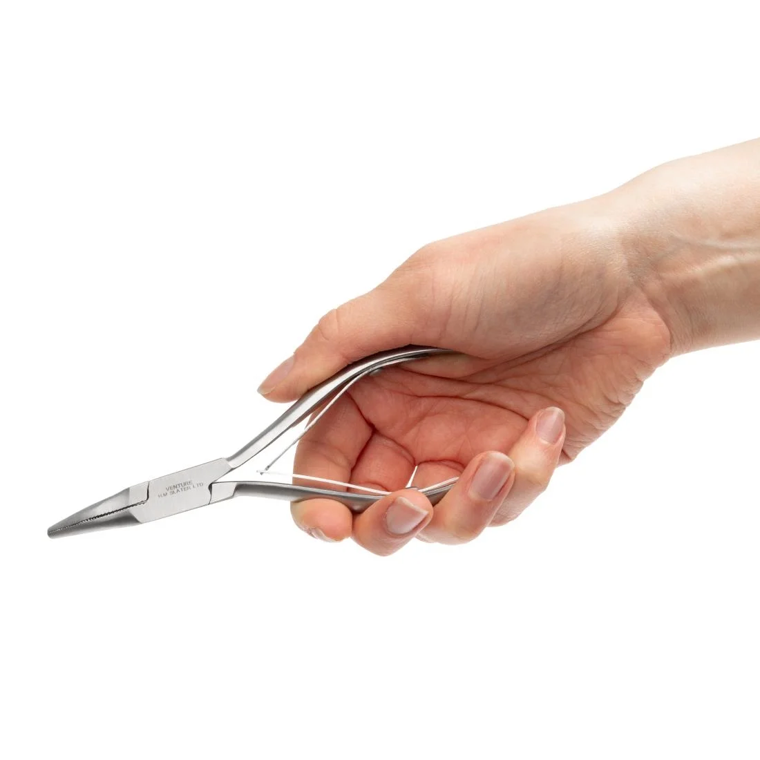 Curved Blade Salmon Tweezers - Image 5