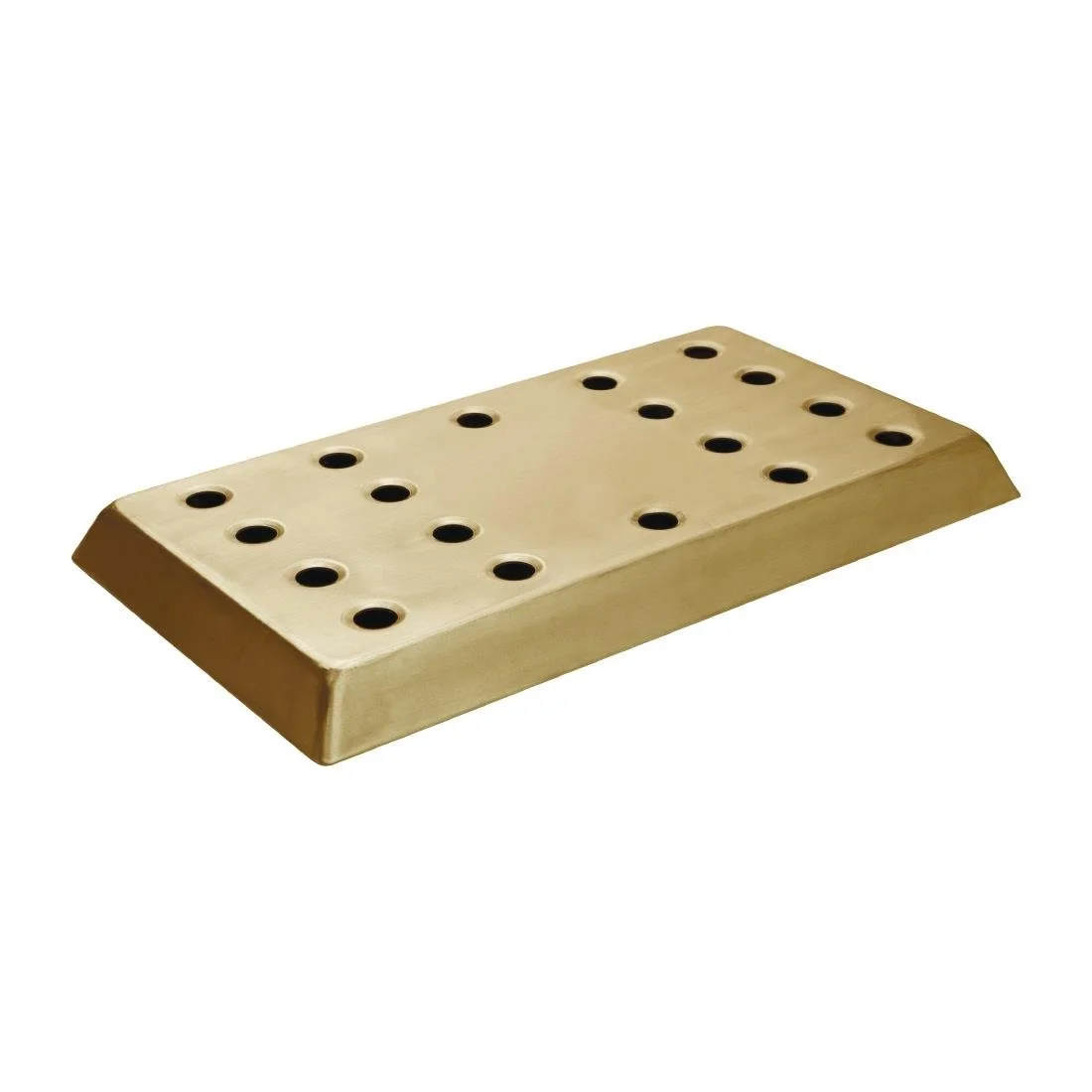 Beaumont Bar Drip Tray Brass 455 x 227mm