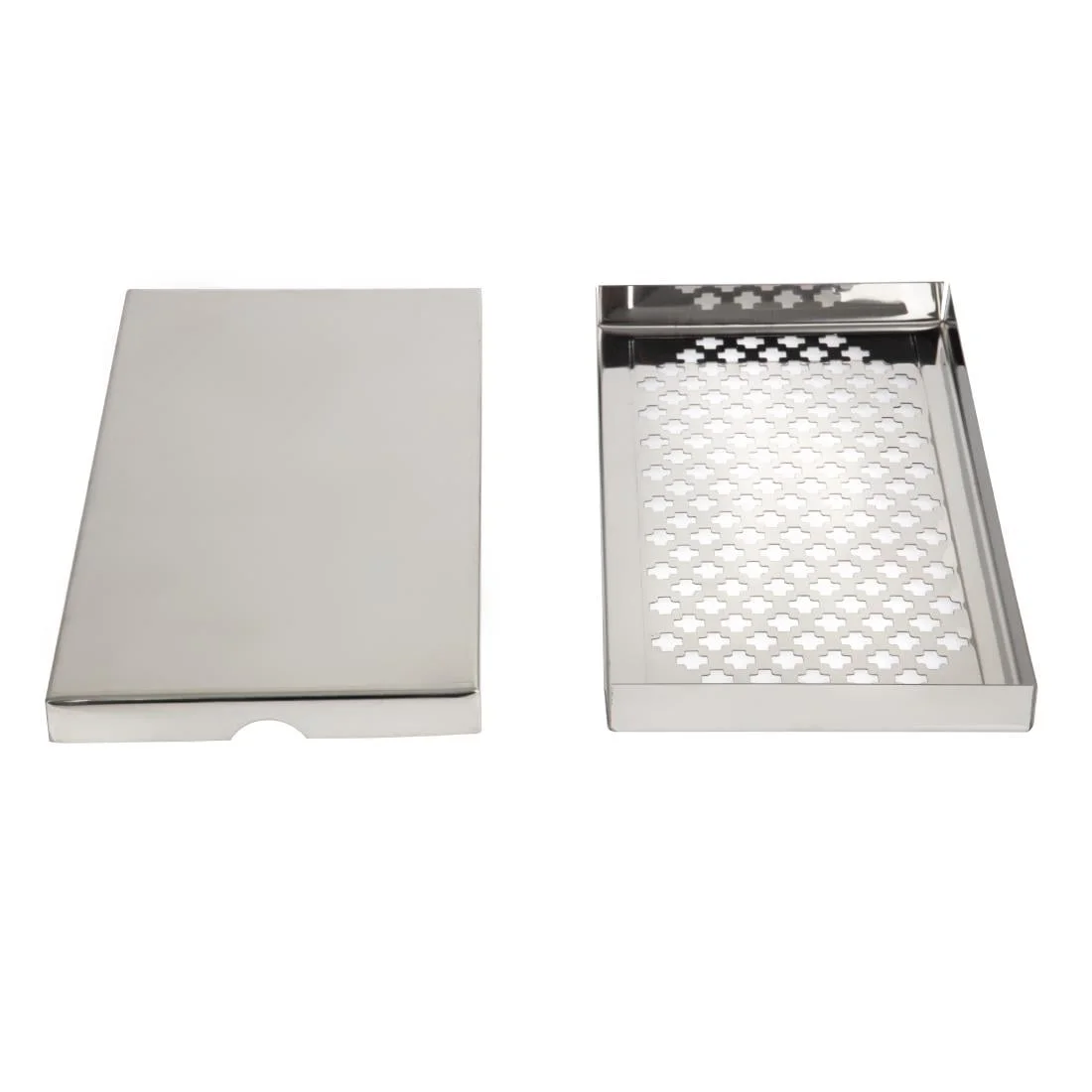 Beaumont Stainless Steel Drip Tray 300 x 150mm - Image 4