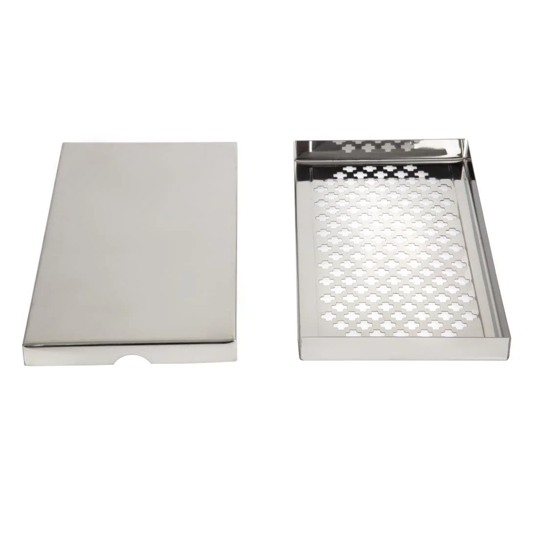 Beaumont Stainless Steel Drip Tray 300 x 150mm - Image 4