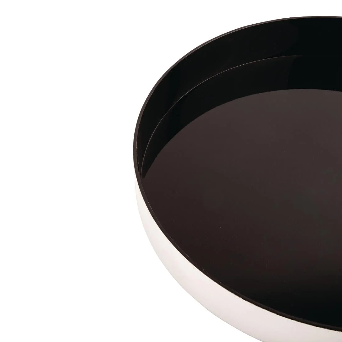 Olympia Round Non Slip Drinks Tray 13 in - Image 3
