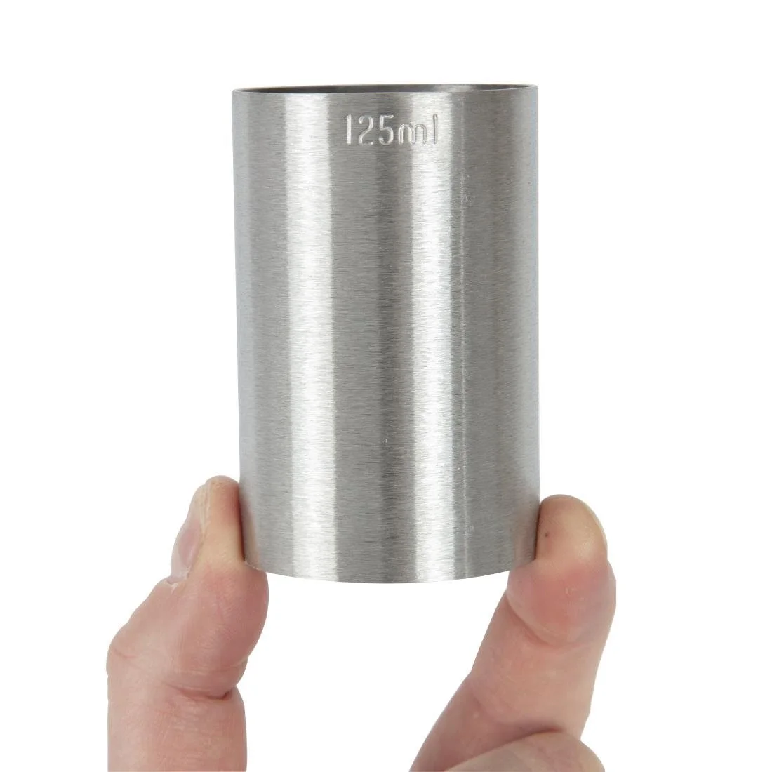 Beaumont Stainless Steel Thimble Wine Measure 125ml CE Marked - Image 5