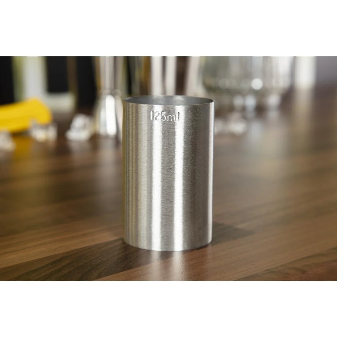 Beaumont Stainless Steel Thimble Wine Measure 125ml CE Marked - Image 6