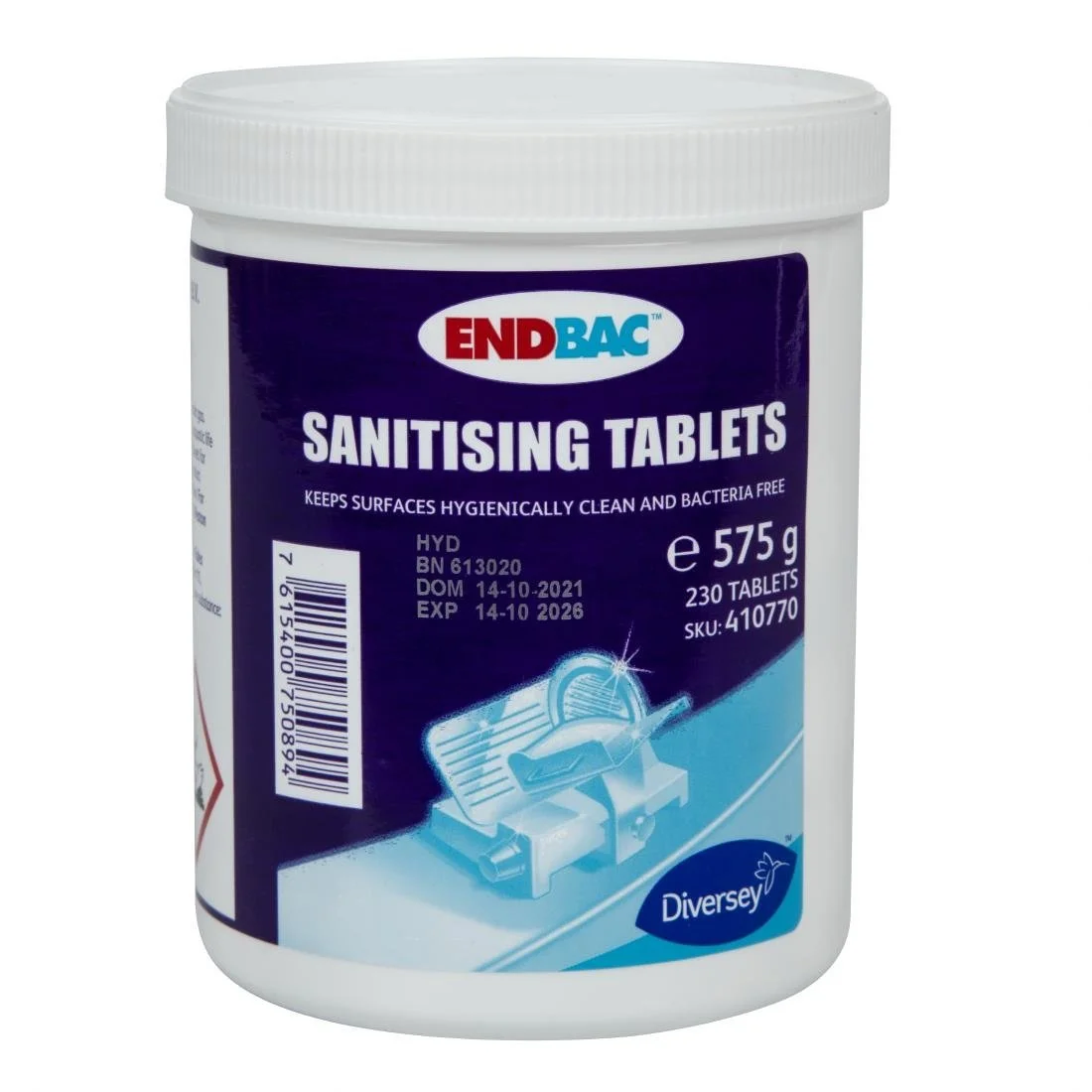 Endbac Sanitising Tablets (230 Pack) - Image 2