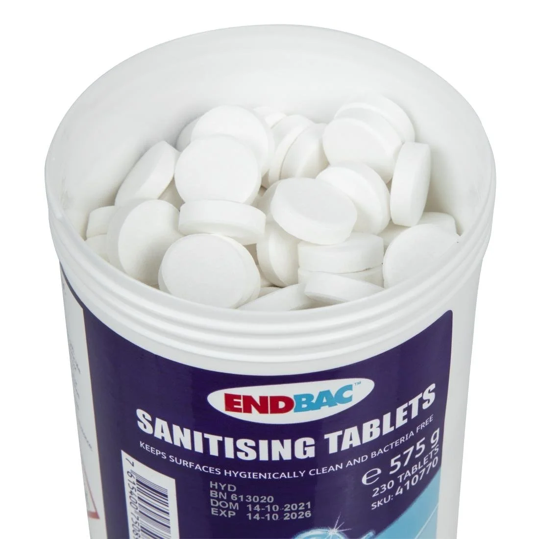 Endbac Sanitising Tablets (230 Pack) - Image 4