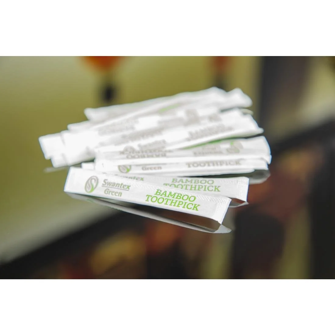 Individually Wrapped Biodegradable Bamboo Toothpicks (1000 Pack) - Image 5