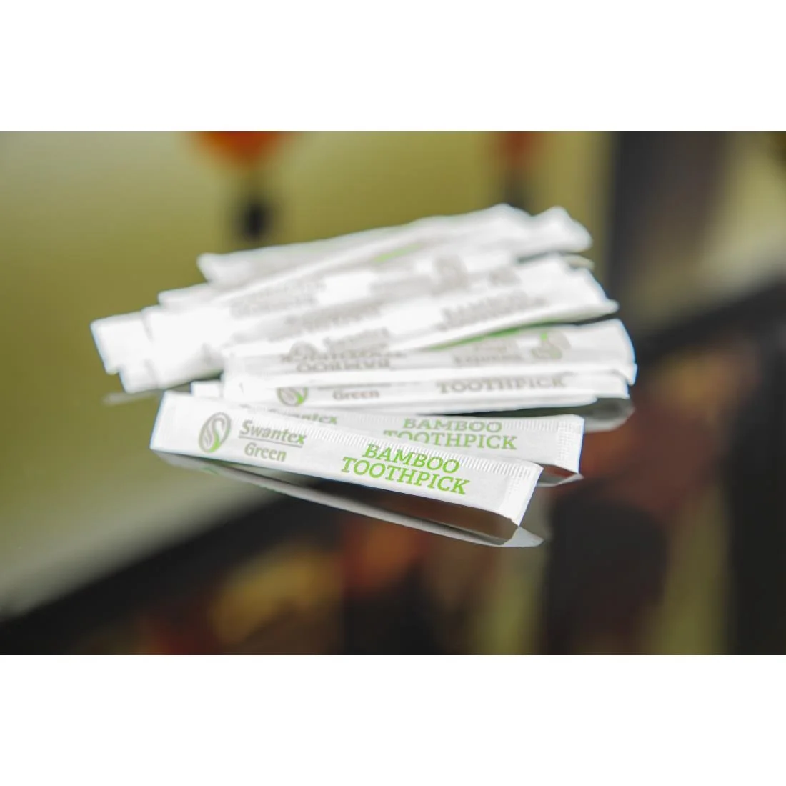 Individually Wrapped Biodegradable Bamboo Toothpicks (1000 Pack) - Image 5
