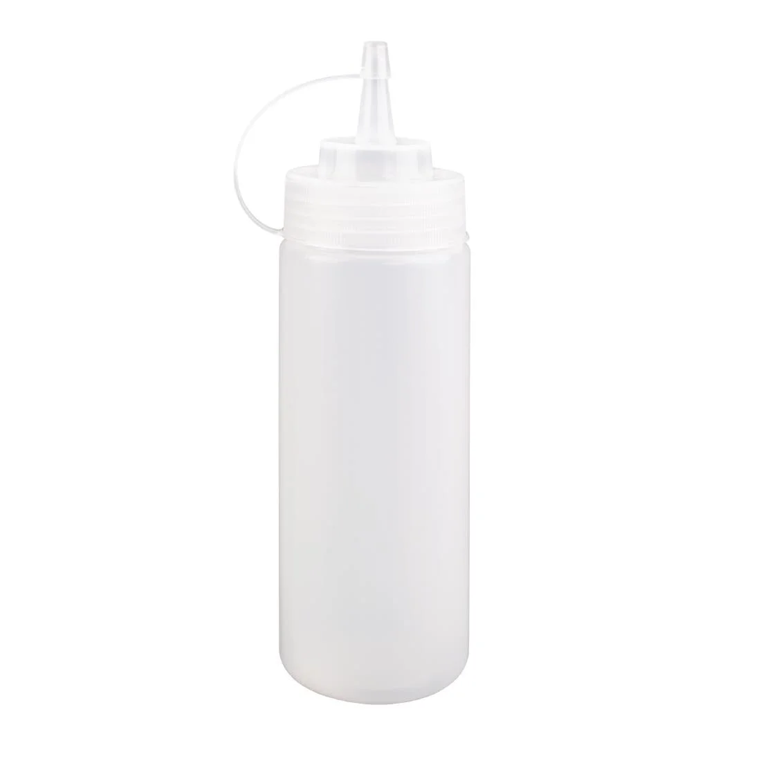 Nisbets Essentials Squeeze Sauce Bottles 12oz (6 Pack)