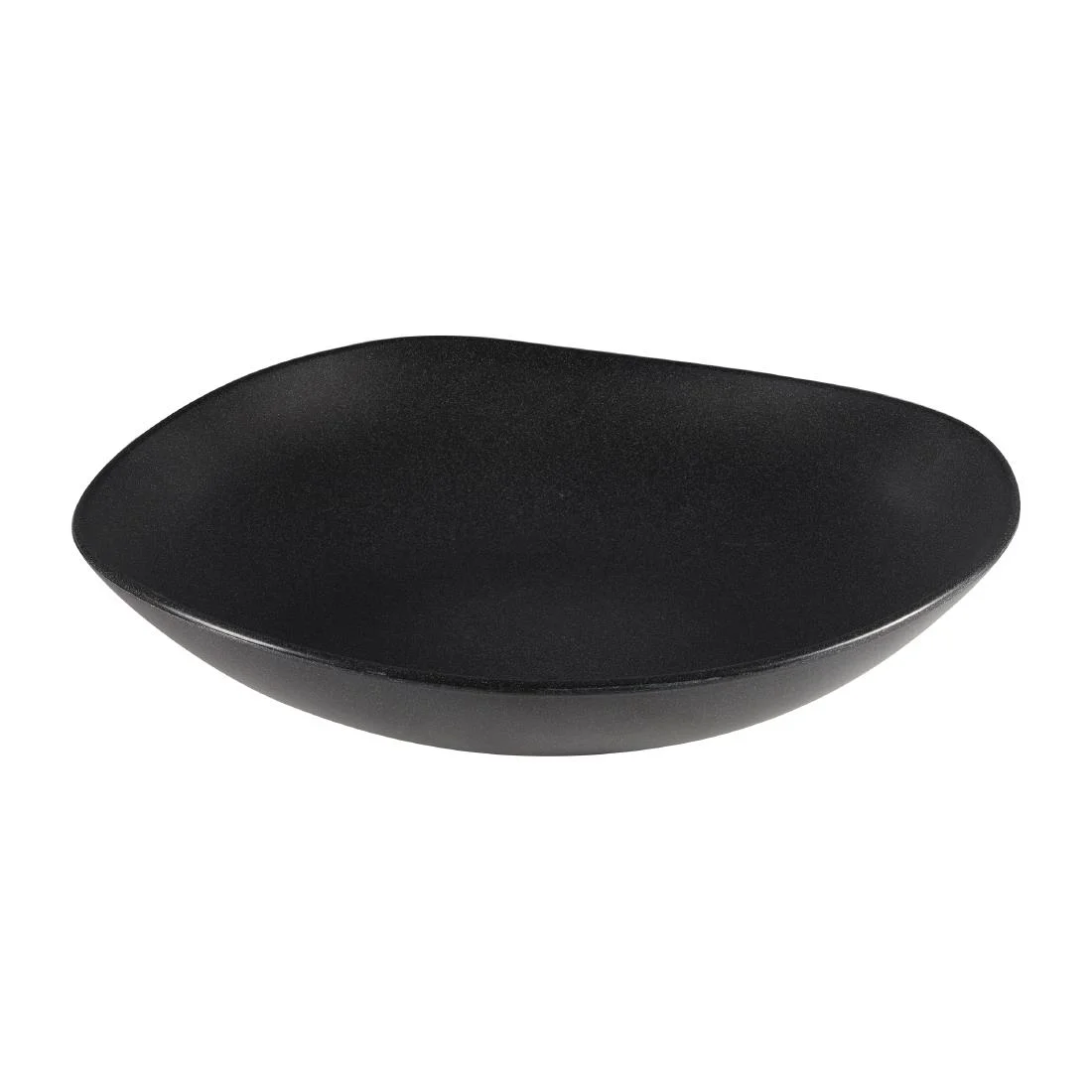 Alchemy Melamine Trace Granite Black Melamine Bowls 380mm (2 Pack) - Image 2