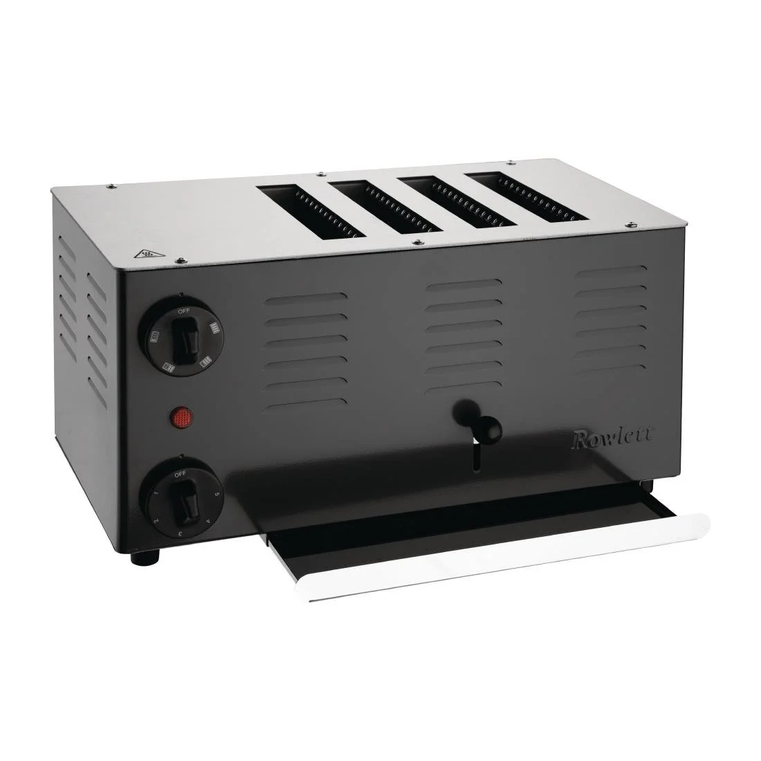 Rowlett Regent 4 Slot Toaster Jet Black with 2x Additional Elements - Image 7