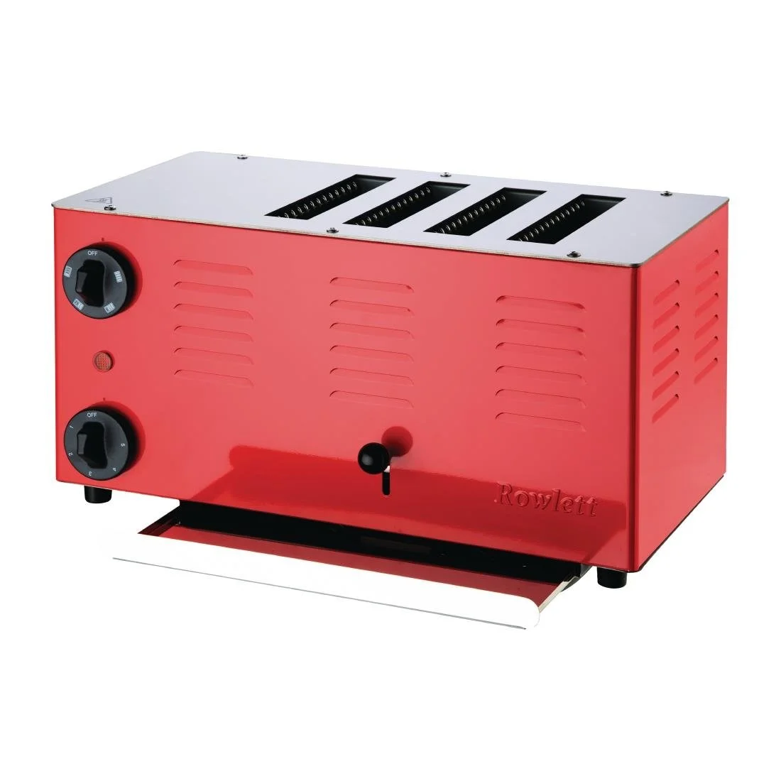 Rowlett Regent 4 Slot Toaster Traffic Red with 2x Additional Elements - Image 8