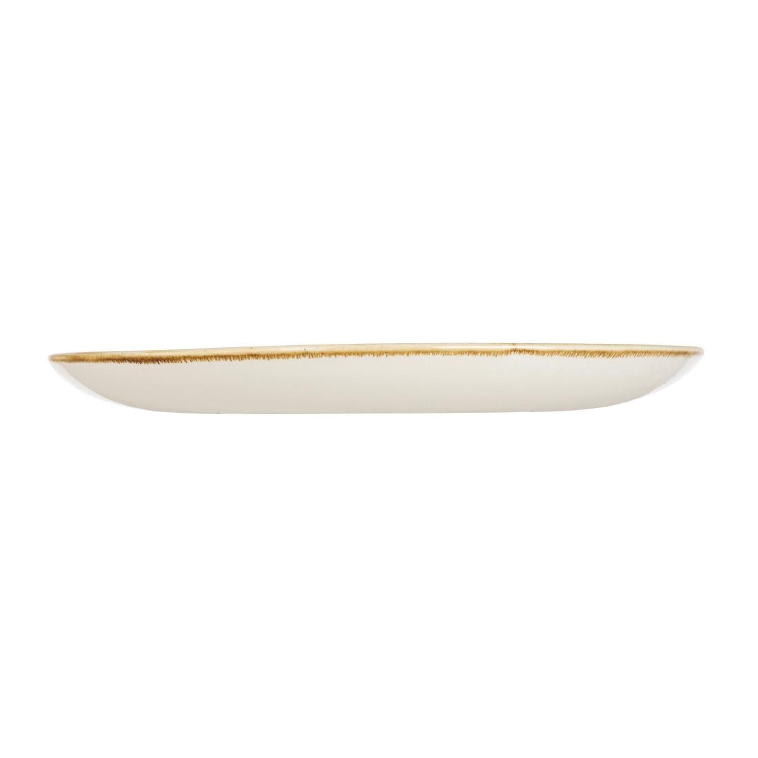 Churchill Studio Prints Homespun Stone Grey Coupe Plate 288mm