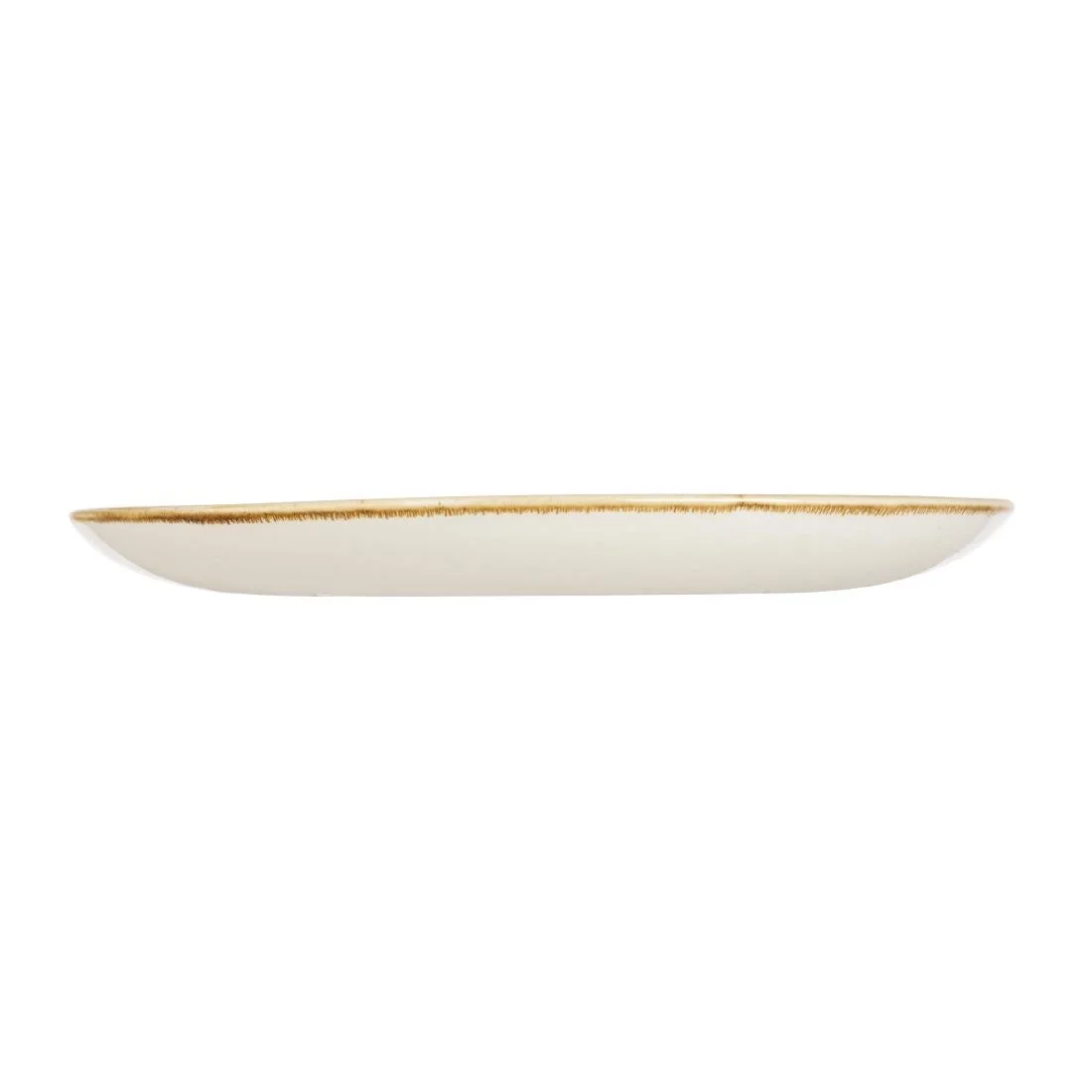 Churchill Studio Prints Homespun Stone Grey Coupe Plate 288mm - Image 2