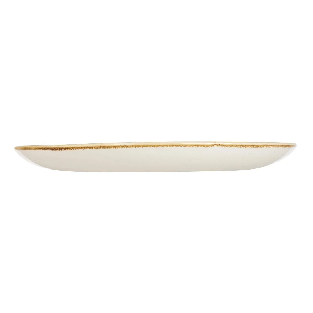 Churchill Studio Prints Homespun Stone Grey Coupe Plate 260mm - Image 2