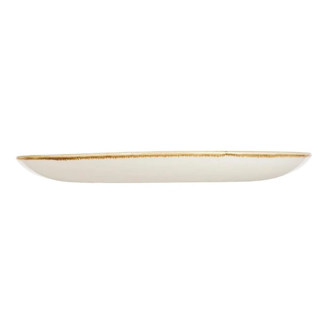 Churchill Studio Prints Homespun Stone Grey Coupe Plate 165mm - Image 2