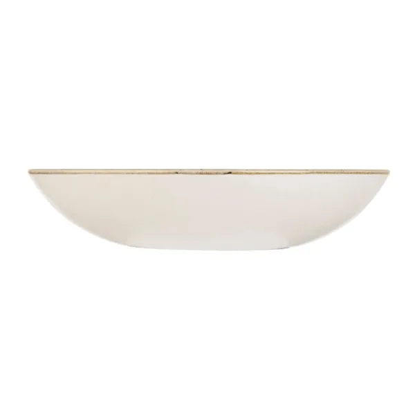 Churchill Studio Prints Homespun Stone Grey Coupe Plate 182mm