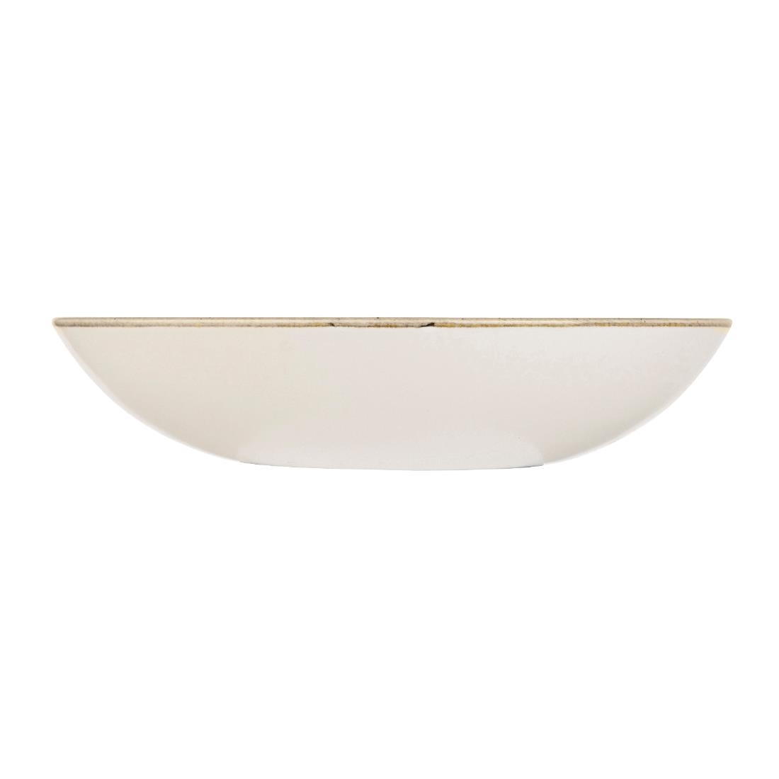 Churchill Studio Prints Homespun Stone Grey Coupe Plate 182mm