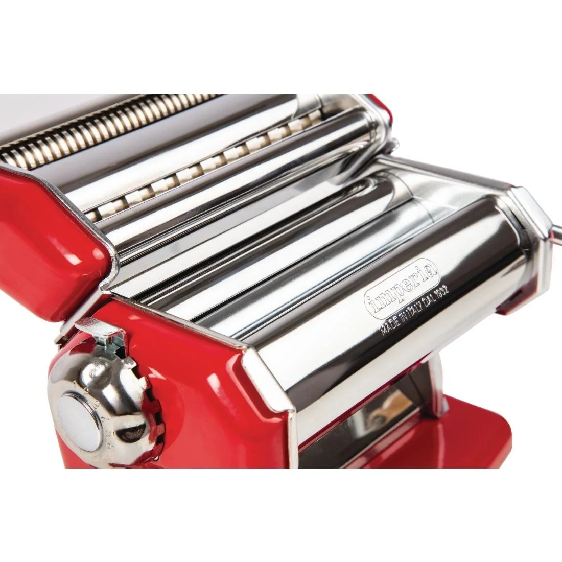 Imperia Manual Pasta Machine Red - Image 3