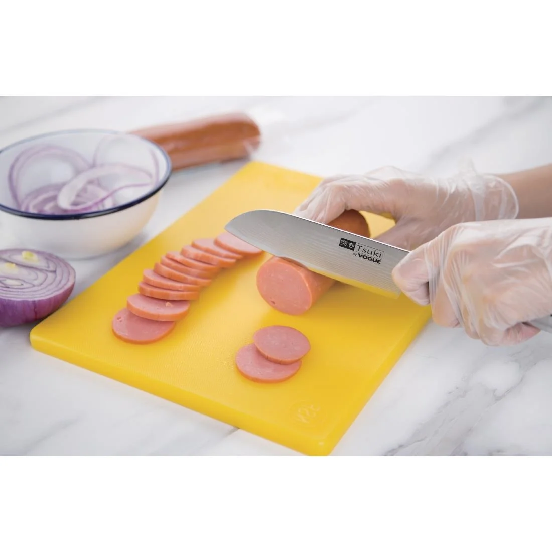 Tsuki Series 8 Santoku Knife 14cm - Image 3