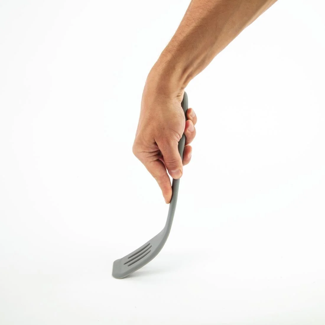Vogue Silicone High Heat Flexible Slotted Turner - Image 5