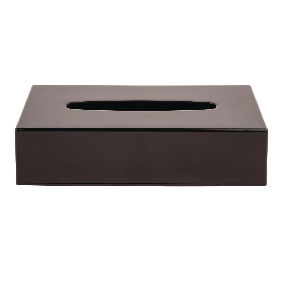 Black Rectangular Tissue Holder - Image 2
