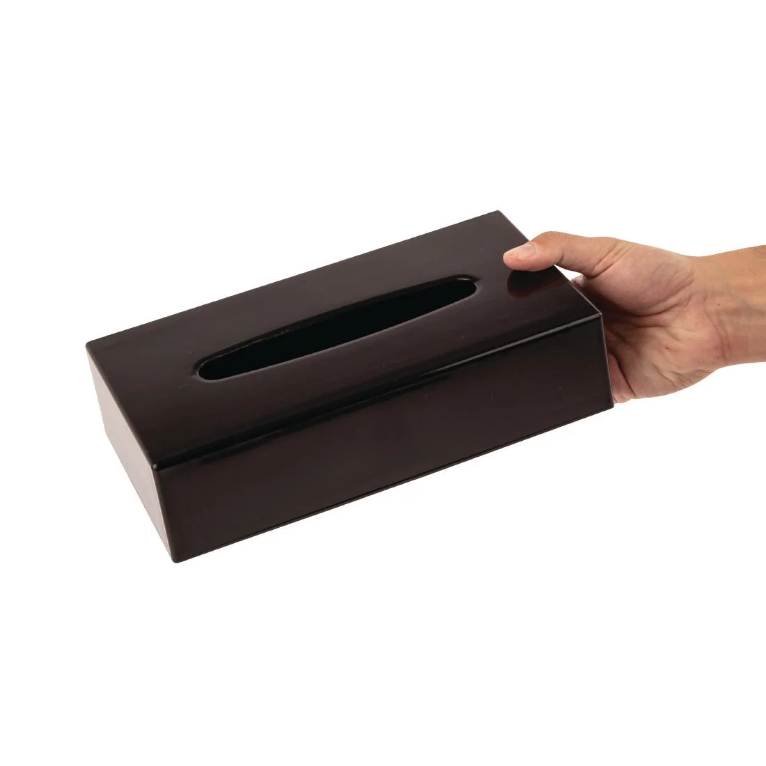 Black Rectangular Tissue Holder - Image 4