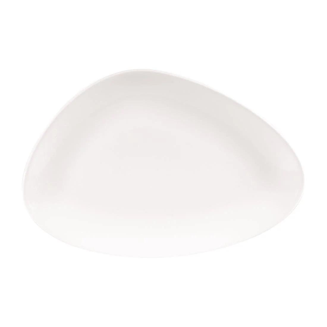 Churchill Lotus Triangular Plates White 300mm (6 Pack) - Image 2