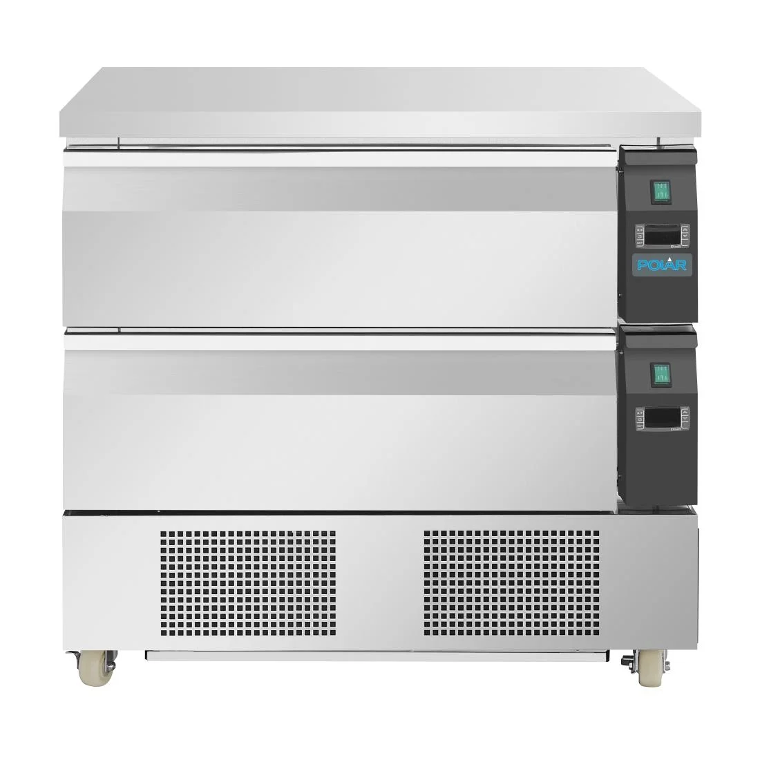 Polar U-Series Double Drawer Dual Temperature Counter Fridge Freezer 4xGN - Image 3